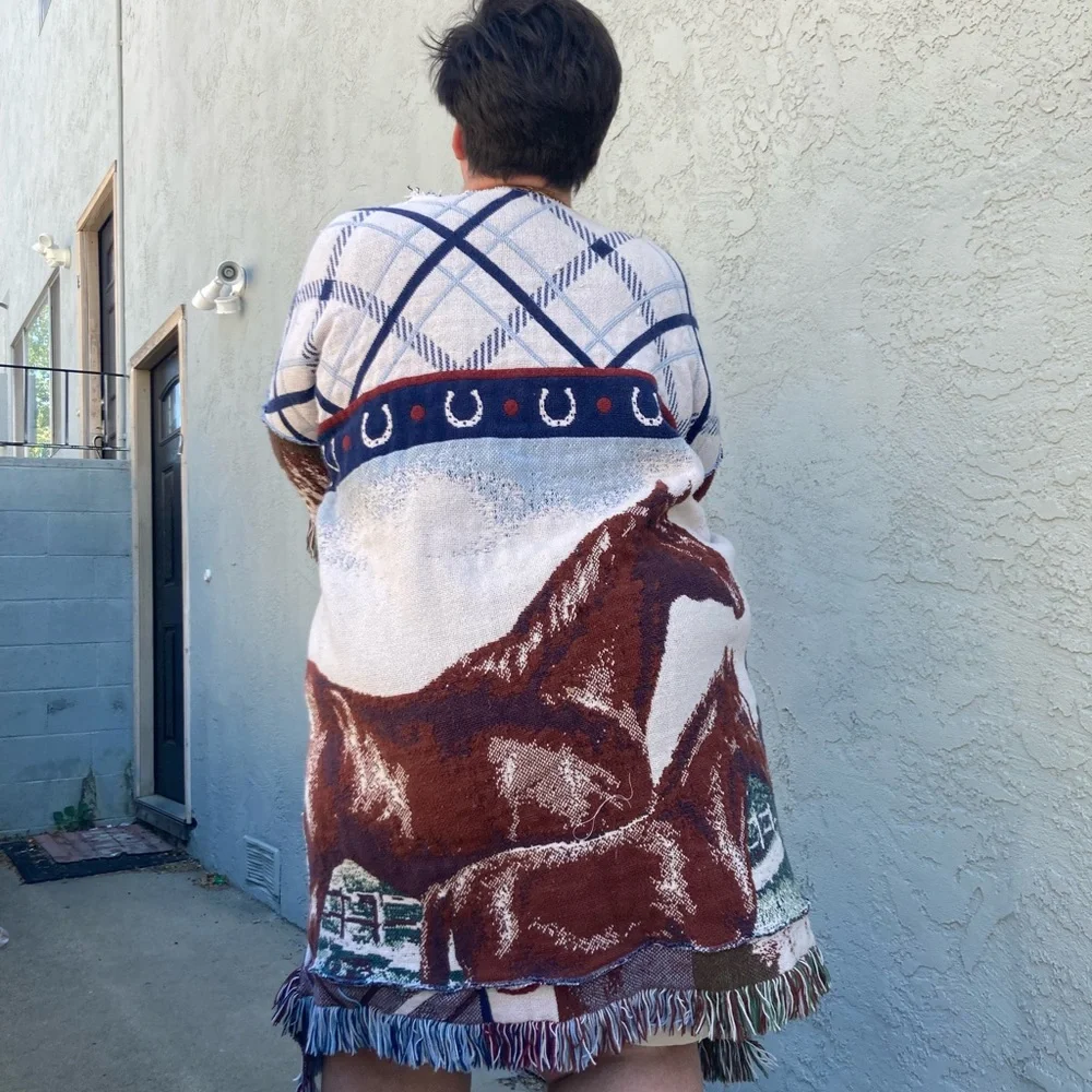 Horse Blanket Robe - Picture 5 of 5